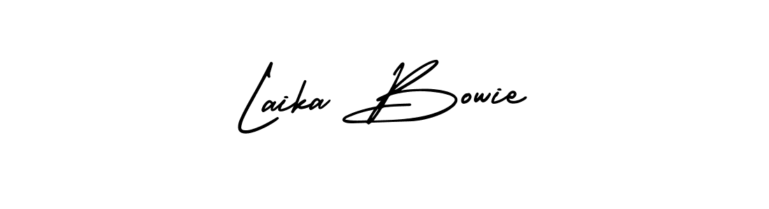 Also You can easily find your signature by using the search form. We will create Laika Bowie name handwritten signature images for you free of cost using AmerikaSignatureDemo-Regular sign style. Laika Bowie signature style 3 images and pictures png