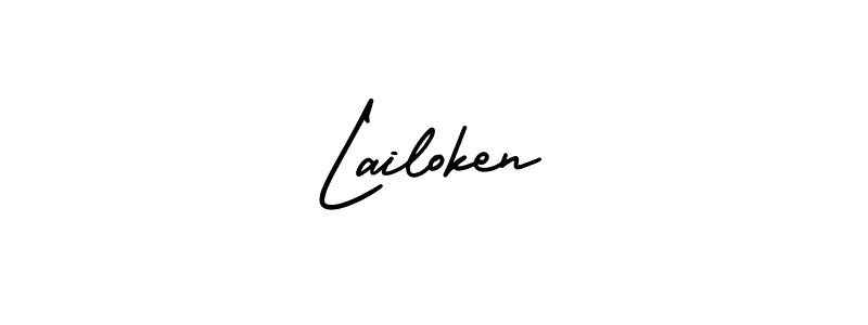 How to make Lailoken signature? AmerikaSignatureDemo-Regular is a professional autograph style. Create handwritten signature for Lailoken name. Lailoken signature style 3 images and pictures png