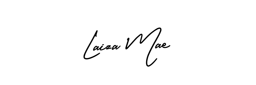 Design your own signature with our free online signature maker. With this signature software, you can create a handwritten (AmerikaSignatureDemo-Regular) signature for name Laiza Mae. Laiza Mae signature style 3 images and pictures png