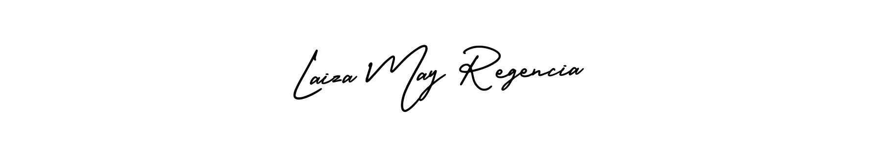 Once you've used our free online signature maker to create your best signature AmerikaSignatureDemo-Regular style, it's time to enjoy all of the benefits that Laiza May Regencia name signing documents. Laiza May Regencia signature style 3 images and pictures png