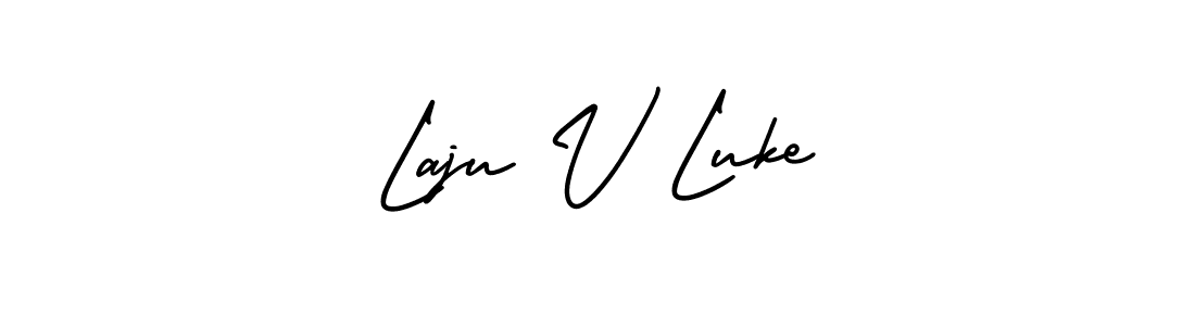 Here are the top 10 professional signature styles for the name Laju V Luke. These are the best autograph styles you can use for your name. Laju V Luke signature style 3 images and pictures png