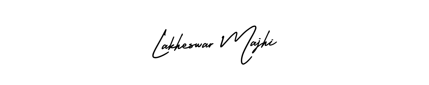 How to make Lakheswar Majhi signature? AmerikaSignatureDemo-Regular is a professional autograph style. Create handwritten signature for Lakheswar Majhi name. Lakheswar Majhi signature style 3 images and pictures png