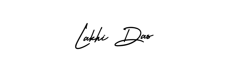 How to Draw Lakhi Das signature style? AmerikaSignatureDemo-Regular is a latest design signature styles for name Lakhi Das. Lakhi Das signature style 3 images and pictures png