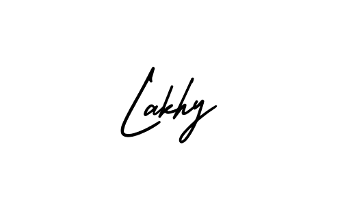 Best and Professional Signature Style for Lakhy. AmerikaSignatureDemo-Regular Best Signature Style Collection. Lakhy signature style 3 images and pictures png