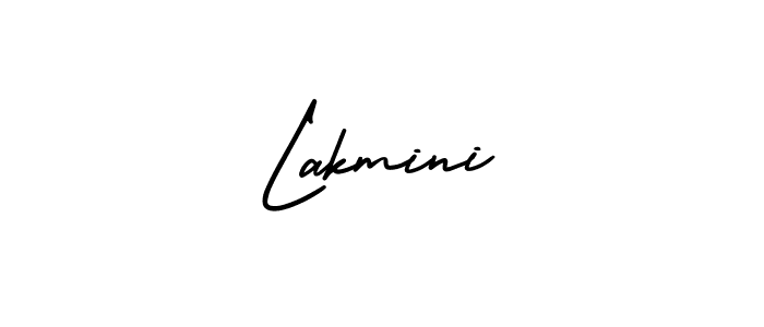 How to make Lakmini signature? AmerikaSignatureDemo-Regular is a professional autograph style. Create handwritten signature for Lakmini name. Lakmini signature style 3 images and pictures png