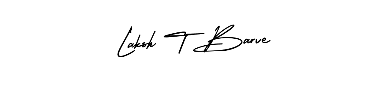 Also we have Laksh T Barve name is the best signature style. Create professional handwritten signature collection using AmerikaSignatureDemo-Regular autograph style. Laksh T Barve signature style 3 images and pictures png