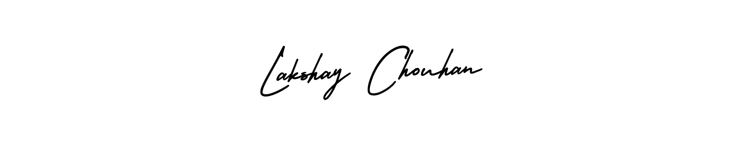 Design your own signature with our free online signature maker. With this signature software, you can create a handwritten (AmerikaSignatureDemo-Regular) signature for name Lakshay Chouhan. Lakshay Chouhan signature style 3 images and pictures png