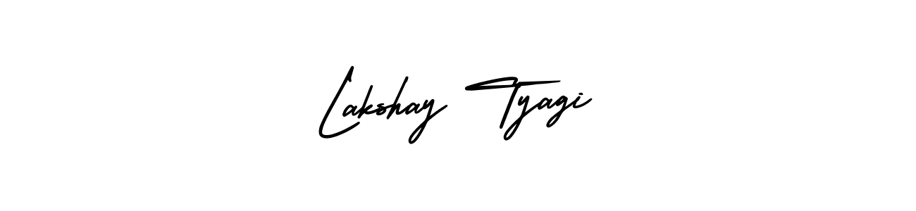 How to make Lakshay Tyagi signature? AmerikaSignatureDemo-Regular is a professional autograph style. Create handwritten signature for Lakshay Tyagi name. Lakshay Tyagi signature style 3 images and pictures png