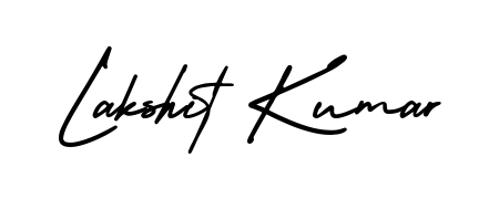 The AmerikaSignatureDemo-Regular signature style provides a bold statement for name Lakshit Kumar. Designed for business owners, executives, and leaders. Lakshit Kumar signature style 3 images and pictures png