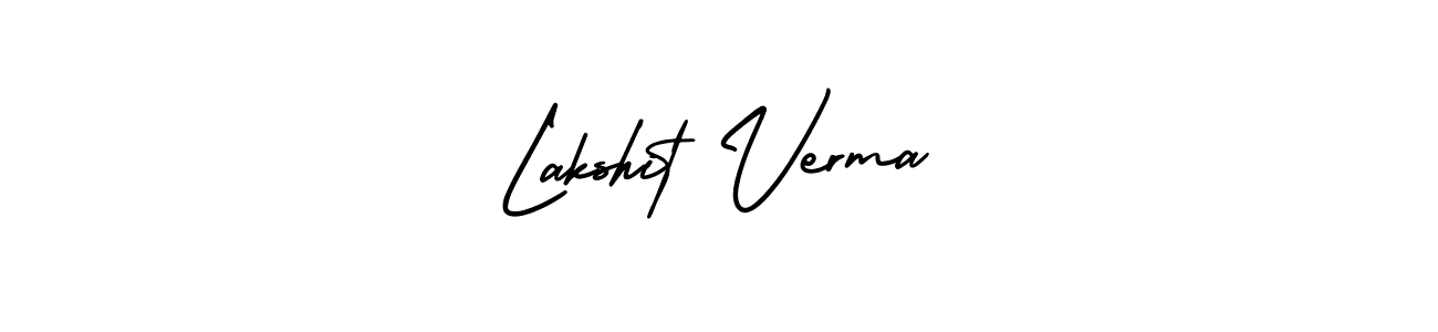 How to make Lakshit Verma signature? AmerikaSignatureDemo-Regular is a professional autograph style. Create handwritten signature for Lakshit Verma name. Lakshit Verma signature style 3 images and pictures png