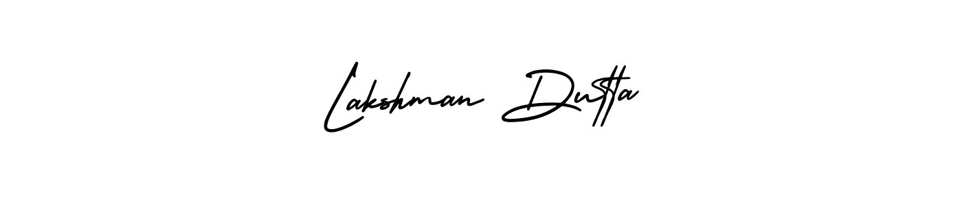 Create a beautiful signature design for name Lakshman Dutta. With this signature (AmerikaSignatureDemo-Regular) fonts, you can make a handwritten signature for free. Lakshman Dutta signature style 3 images and pictures png