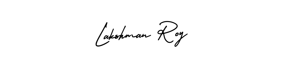 AmerikaSignatureDemo-Regular is a professional signature style that is perfect for those who want to add a touch of class to their signature. It is also a great choice for those who want to make their signature more unique. Get Lakshman Roy name to fancy signature for free. Lakshman Roy signature style 3 images and pictures png