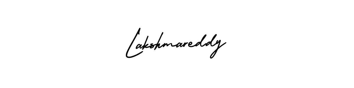 How to Draw Lakshmareddy signature style? AmerikaSignatureDemo-Regular is a latest design signature styles for name Lakshmareddy. Lakshmareddy signature style 3 images and pictures png