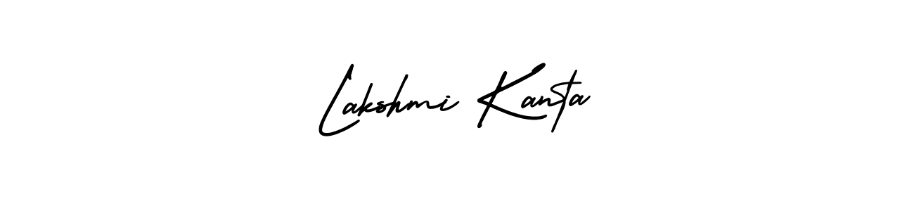 How to Draw Lakshmi Kanta signature style? AmerikaSignatureDemo-Regular is a latest design signature styles for name Lakshmi Kanta. Lakshmi Kanta signature style 3 images and pictures png