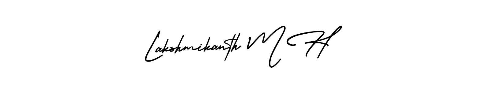 Here are the top 10 professional signature styles for the name Lakshmikanth M H. These are the best autograph styles you can use for your name. Lakshmikanth M H signature style 3 images and pictures png
