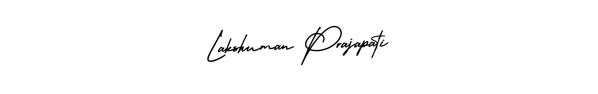 Similarly AmerikaSignatureDemo-Regular is the best handwritten signature design. Signature creator online .You can use it as an online autograph creator for name Lakshuman Prajapati. Lakshuman Prajapati signature style 3 images and pictures png
