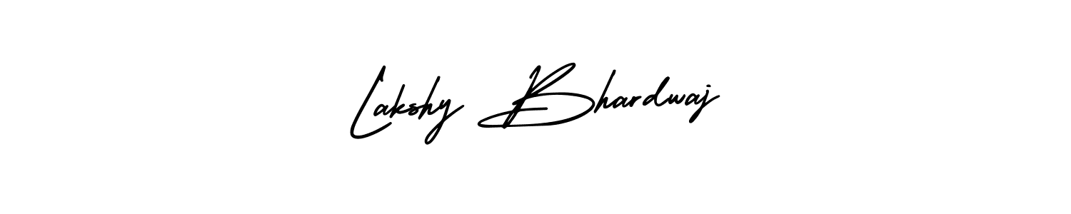 Make a beautiful signature design for name Lakshy Bhardwaj. With this signature (AmerikaSignatureDemo-Regular) style, you can create a handwritten signature for free. Lakshy Bhardwaj signature style 3 images and pictures png