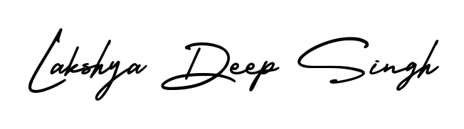 Use a signature maker to create a handwritten signature online. With this signature software, you can design (AmerikaSignatureDemo-Regular) your own signature for name Lakshya Deep Singh. Lakshya Deep Singh signature style 3 images and pictures png