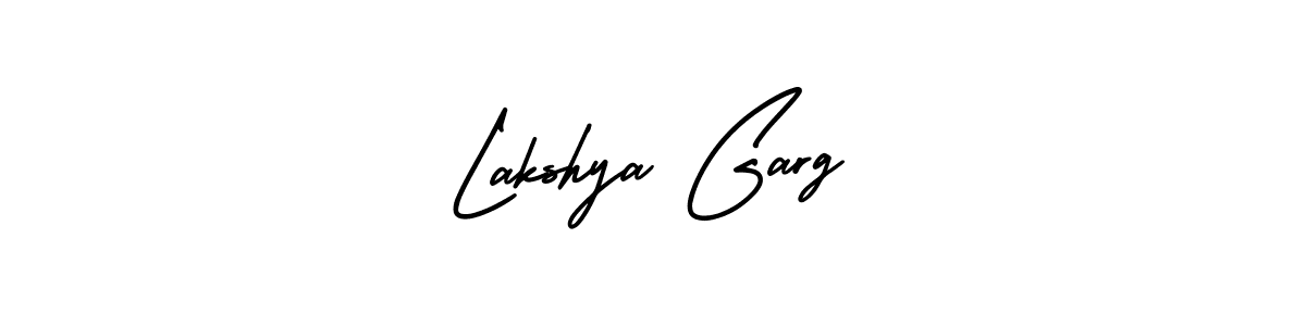 Design your own signature with our free online signature maker. With this signature software, you can create a handwritten (AmerikaSignatureDemo-Regular) signature for name Lakshya Garg. Lakshya Garg signature style 3 images and pictures png