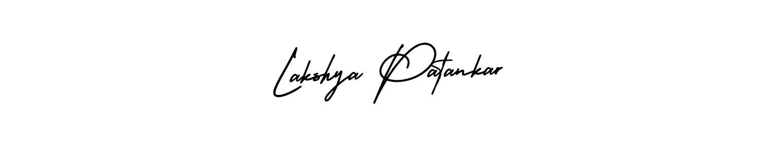 if you are searching for the best signature style for your name Lakshya Patankar. so please give up your signature search. here we have designed multiple signature styles  using AmerikaSignatureDemo-Regular. Lakshya Patankar signature style 3 images and pictures png