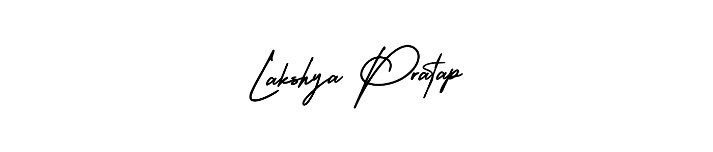 Create a beautiful signature design for name Lakshya Pratap. With this signature (AmerikaSignatureDemo-Regular) fonts, you can make a handwritten signature for free. Lakshya Pratap signature style 3 images and pictures png