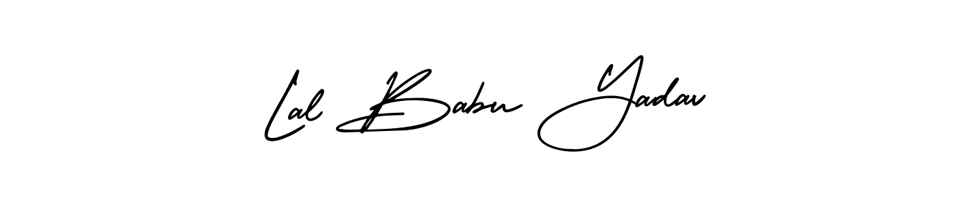 How to make Lal Babu Yadav signature? AmerikaSignatureDemo-Regular is a professional autograph style. Create handwritten signature for Lal Babu Yadav name. Lal Babu Yadav signature style 3 images and pictures png