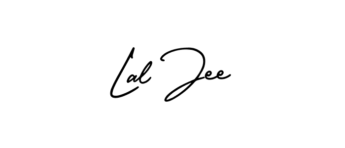 AmerikaSignatureDemo-Regular is a professional signature style that is perfect for those who want to add a touch of class to their signature. It is also a great choice for those who want to make their signature more unique. Get Lal Jee name to fancy signature for free. Lal Jee signature style 3 images and pictures png