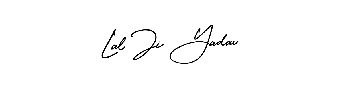 Lal Ji Yadav stylish signature style. Best Handwritten Sign (AmerikaSignatureDemo-Regular) for my name. Handwritten Signature Collection Ideas for my name Lal Ji Yadav. Lal Ji Yadav signature style 3 images and pictures png