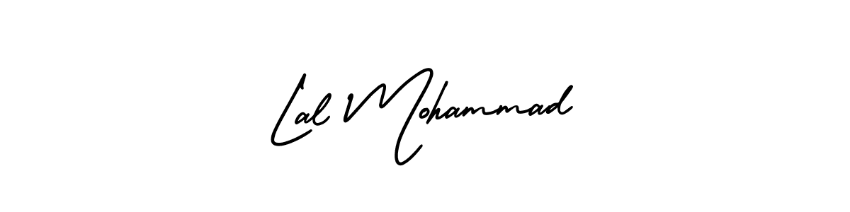 Make a short Lal Mohammad signature style. Manage your documents anywhere anytime using AmerikaSignatureDemo-Regular. Create and add eSignatures, submit forms, share and send files easily. Lal Mohammad signature style 3 images and pictures png