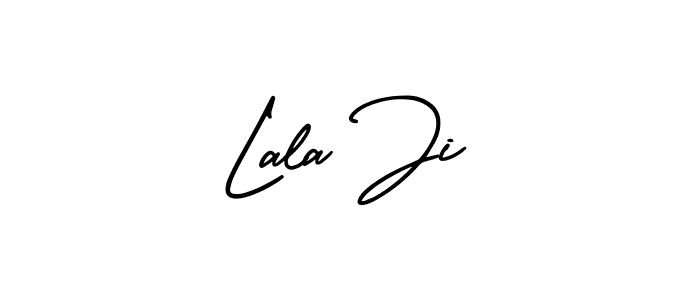 It looks lik you need a new signature style for name Lala Ji. Design unique handwritten (AmerikaSignatureDemo-Regular) signature with our free signature maker in just a few clicks. Lala Ji signature style 3 images and pictures png