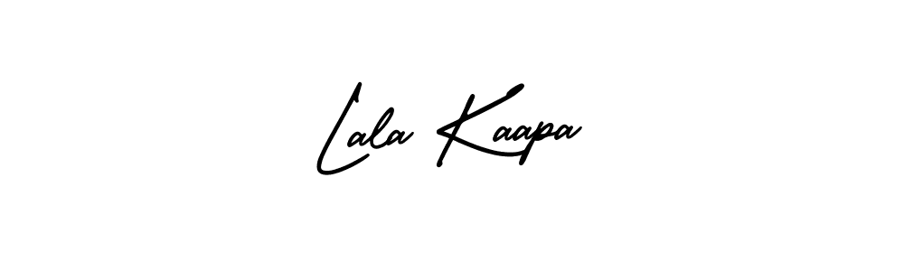 Make a beautiful signature design for name Lala Kaapa. With this signature (AmerikaSignatureDemo-Regular) style, you can create a handwritten signature for free. Lala Kaapa signature style 3 images and pictures png