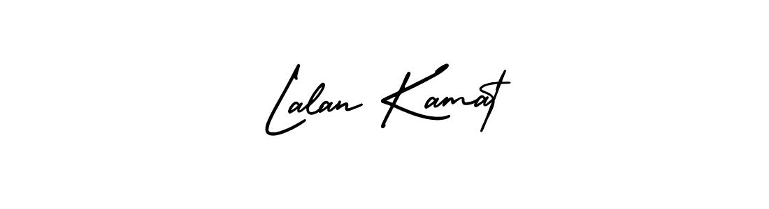 Here are the top 10 professional signature styles for the name Lalan Kamat. These are the best autograph styles you can use for your name. Lalan Kamat signature style 3 images and pictures png