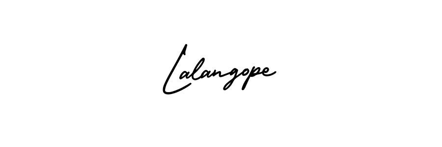 Best and Professional Signature Style for Lalangope. AmerikaSignatureDemo-Regular Best Signature Style Collection. Lalangope signature style 3 images and pictures png