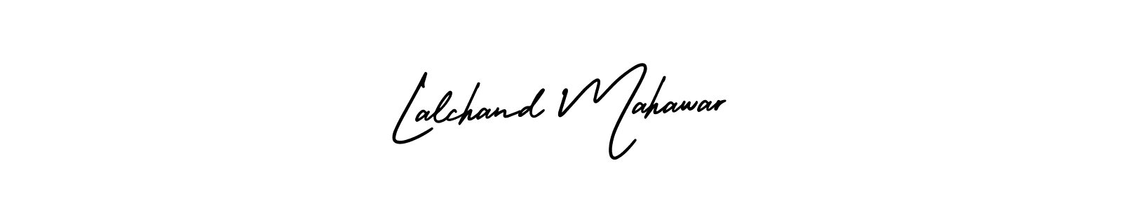 This is the best signature style for the Lalchand Mahawar name. Also you like these signature font (AmerikaSignatureDemo-Regular). Mix name signature. Lalchand Mahawar signature style 3 images and pictures png