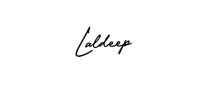 AmerikaSignatureDemo-Regular is a professional signature style that is perfect for those who want to add a touch of class to their signature. It is also a great choice for those who want to make their signature more unique. Get Laldeep name to fancy signature for free. Laldeep signature style 3 images and pictures png