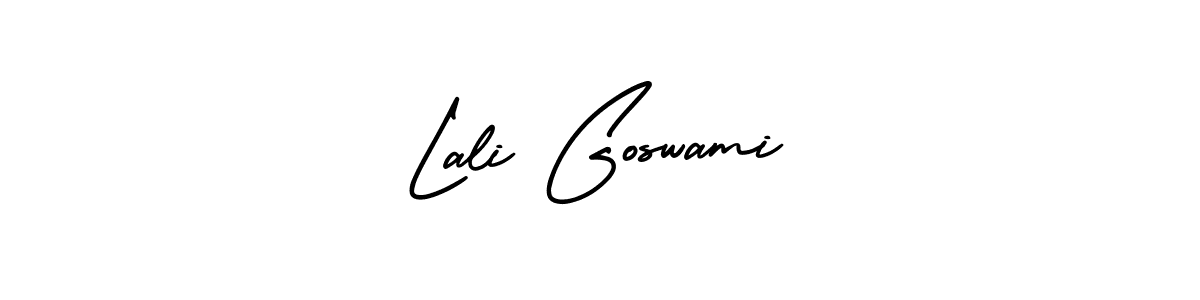 if you are searching for the best signature style for your name Lali Goswami. so please give up your signature search. here we have designed multiple signature styles  using AmerikaSignatureDemo-Regular. Lali Goswami signature style 3 images and pictures png