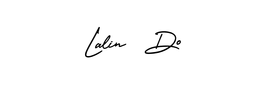 The best way (AmerikaSignatureDemo-Regular) to make a short signature is to pick only two or three words in your name. The name Lalin  Do include a total of six letters. For converting this name. Lalin  Do signature style 3 images and pictures png