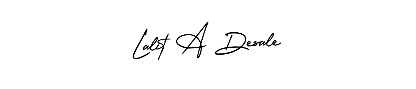 Here are the top 10 professional signature styles for the name Lalit A Desale. These are the best autograph styles you can use for your name. Lalit A Desale signature style 3 images and pictures png