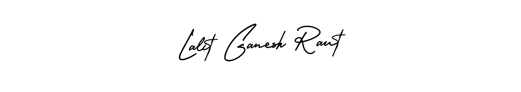 It looks lik you need a new signature style for name Lalit Ganesh Raut. Design unique handwritten (AmerikaSignatureDemo-Regular) signature with our free signature maker in just a few clicks. Lalit Ganesh Raut signature style 3 images and pictures png