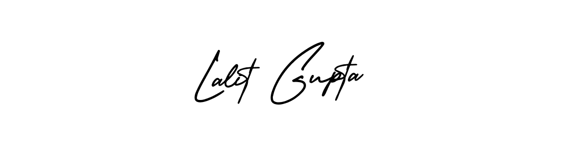 It looks lik you need a new signature style for name Lalit Gupta. Design unique handwritten (AmerikaSignatureDemo-Regular) signature with our free signature maker in just a few clicks. Lalit Gupta signature style 3 images and pictures png