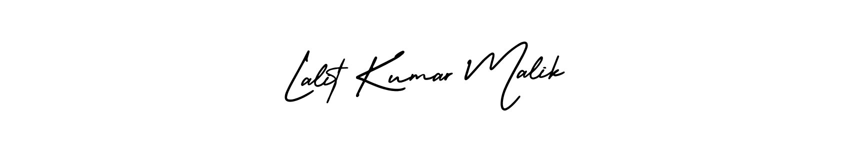 Also You can easily find your signature by using the search form. We will create Lalit Kumar Malik name handwritten signature images for you free of cost using AmerikaSignatureDemo-Regular sign style. Lalit Kumar Malik signature style 3 images and pictures png