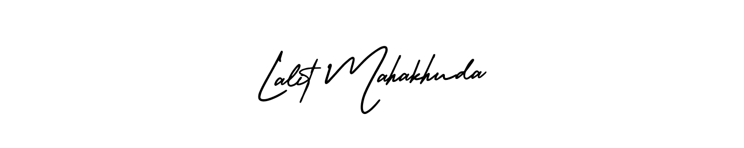 Also You can easily find your signature by using the search form. We will create Lalit Mahakhuda name handwritten signature images for you free of cost using AmerikaSignatureDemo-Regular sign style. Lalit Mahakhuda signature style 3 images and pictures png