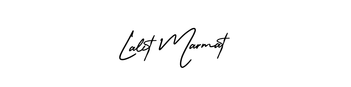 if you are searching for the best signature style for your name Lalit Marmat. so please give up your signature search. here we have designed multiple signature styles  using AmerikaSignatureDemo-Regular. Lalit Marmat signature style 3 images and pictures png