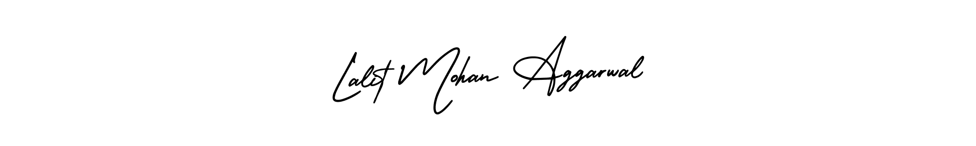 How to make Lalit Mohan Aggarwal signature? AmerikaSignatureDemo-Regular is a professional autograph style. Create handwritten signature for Lalit Mohan Aggarwal name. Lalit Mohan Aggarwal signature style 3 images and pictures png