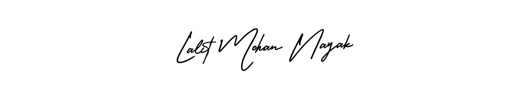 It looks lik you need a new signature style for name Lalit Mohan Nayak. Design unique handwritten (AmerikaSignatureDemo-Regular) signature with our free signature maker in just a few clicks. Lalit Mohan Nayak signature style 3 images and pictures png