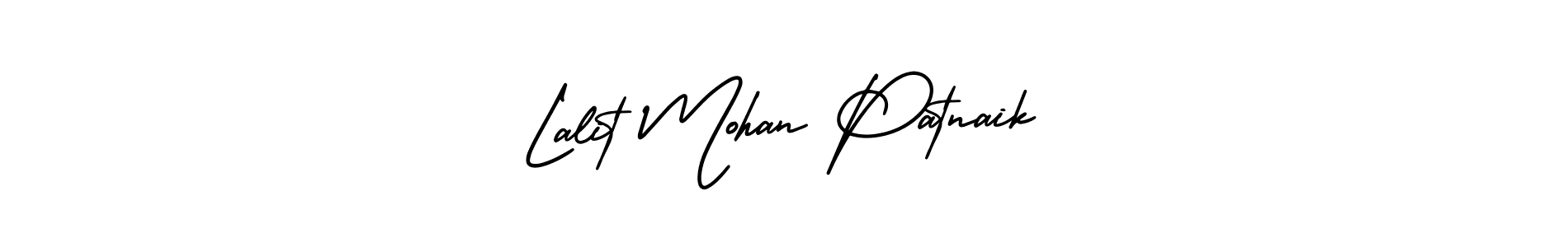 Use a signature maker to create a handwritten signature online. With this signature software, you can design (AmerikaSignatureDemo-Regular) your own signature for name Lalit Mohan Patnaik. Lalit Mohan Patnaik signature style 3 images and pictures png