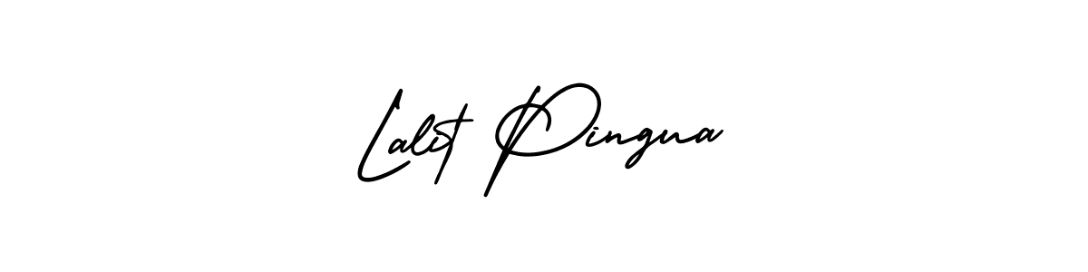 Best and Professional Signature Style for Lalit Pingua. AmerikaSignatureDemo-Regular Best Signature Style Collection. Lalit Pingua signature style 3 images and pictures png