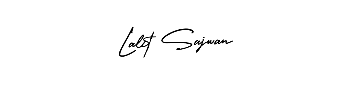 AmerikaSignatureDemo-Regular is a professional signature style that is perfect for those who want to add a touch of class to their signature. It is also a great choice for those who want to make their signature more unique. Get Lalit Sajwan name to fancy signature for free. Lalit Sajwan signature style 3 images and pictures png