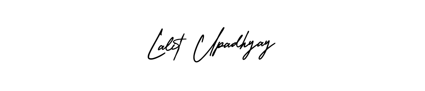 Design your own signature with our free online signature maker. With this signature software, you can create a handwritten (AmerikaSignatureDemo-Regular) signature for name Lalit Upadhyay. Lalit Upadhyay signature style 3 images and pictures png