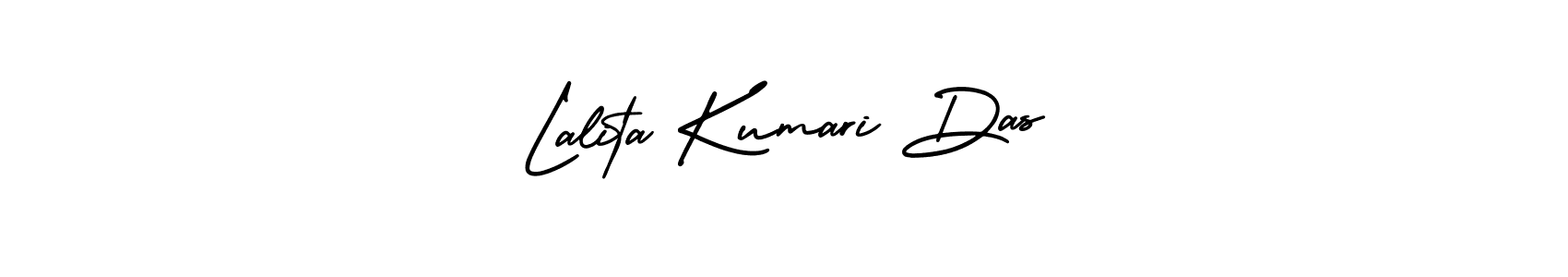 How to make Lalita Kumari Das signature? AmerikaSignatureDemo-Regular is a professional autograph style. Create handwritten signature for Lalita Kumari Das name. Lalita Kumari Das signature style 3 images and pictures png